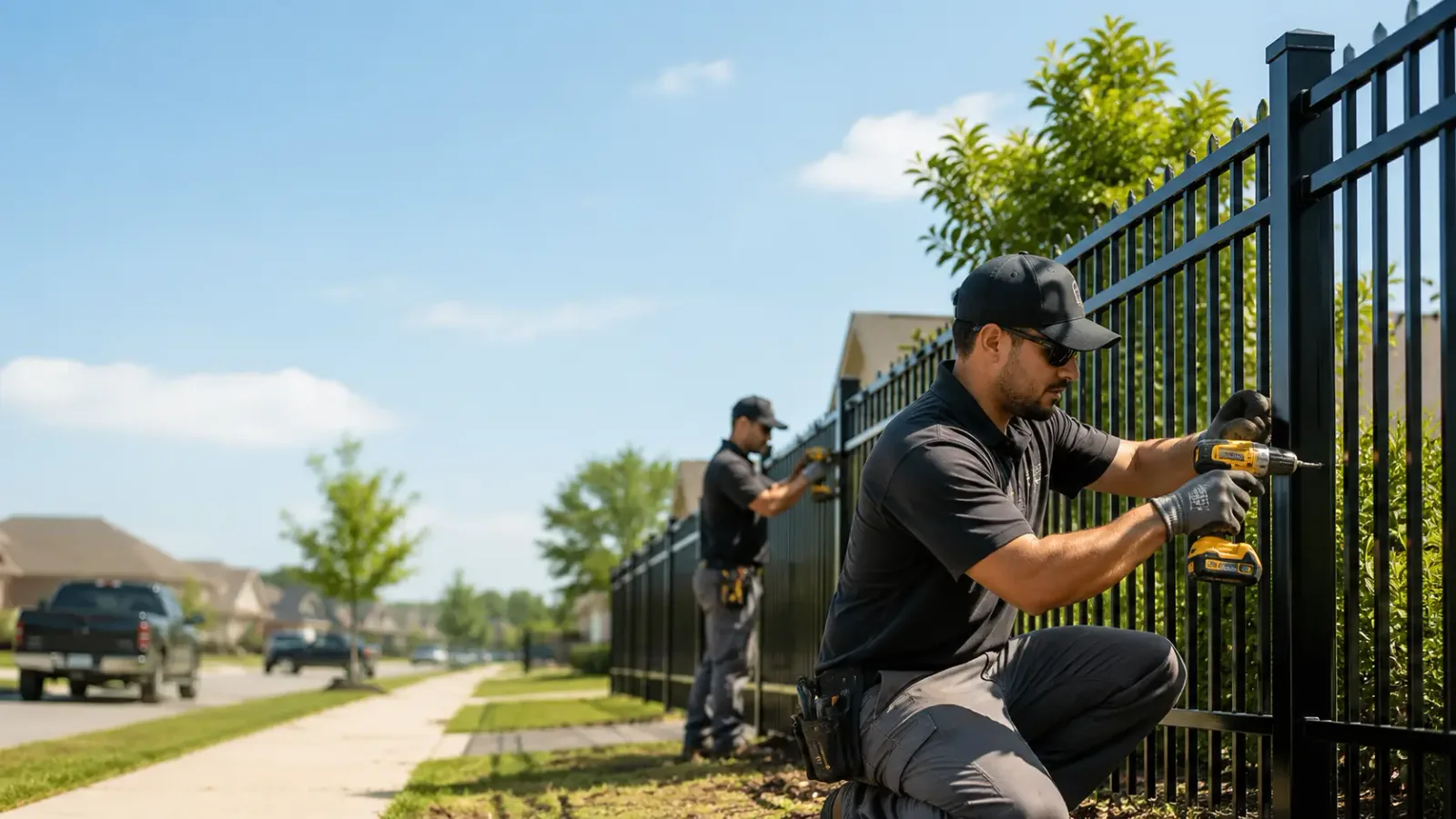 Metal Fence Installation in Hummelstown, PA
